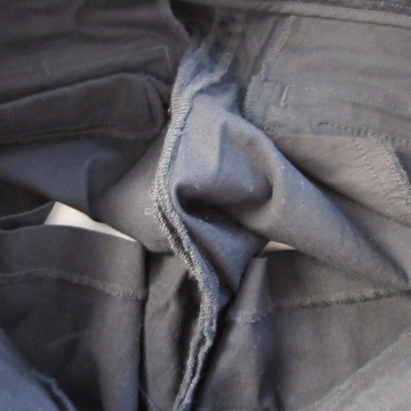 Club Monaco Shorts Micro Women 6 Black Cotton Zip Low Rise y2k Casual Preppy 208 - Picture 5 of 12